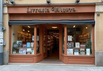 Exterior view of Livraria Aurora.